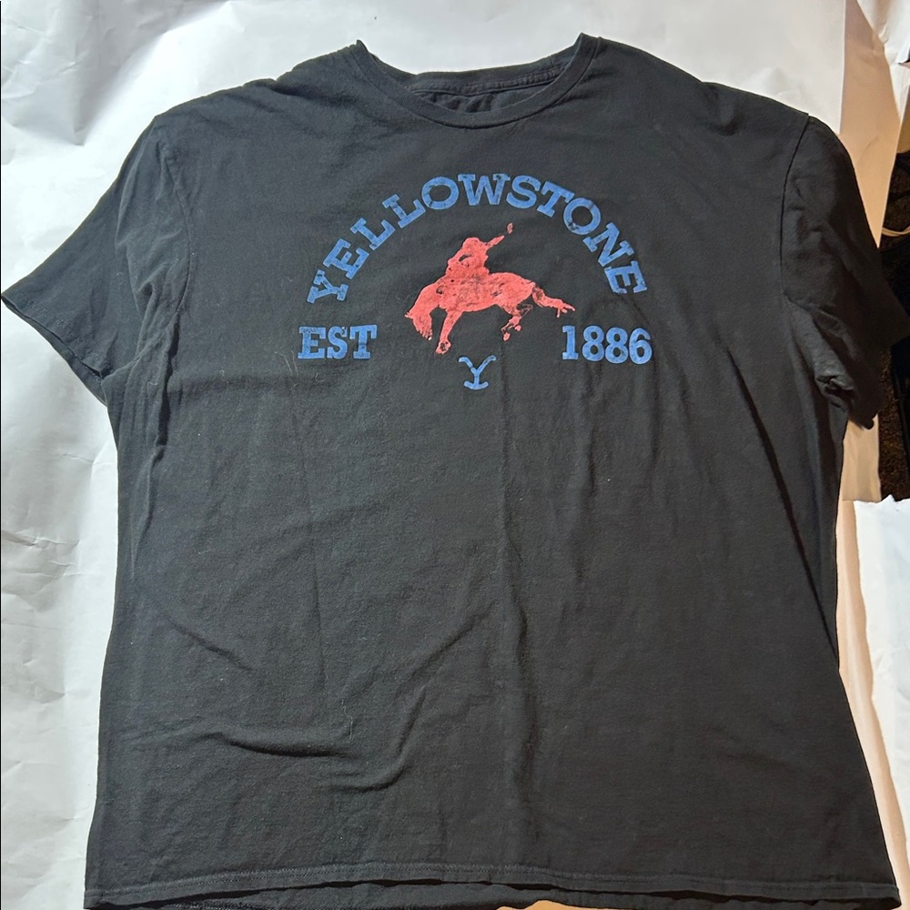 Yellowstone Black Graphic Tee